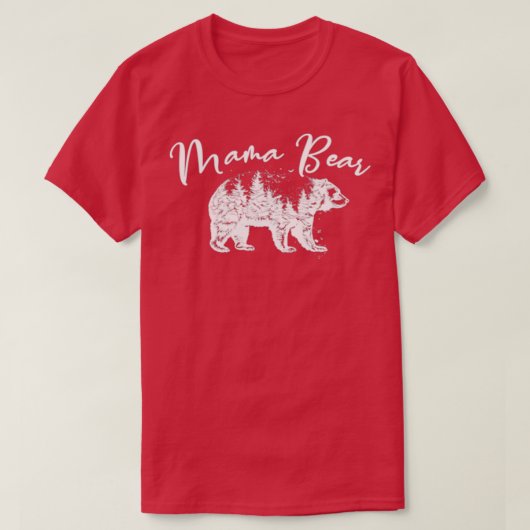 Mama Bear Mothers Day (3) T-Shirt (Design vorne)