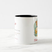 Mama Bear Mothers Day Zweifarbige Tasse (Mittel)