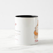 Mama Bear Mothers Day Zweifarbige Tasse (Mittel)