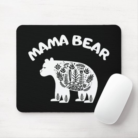 Mama Bear Mousepad (Mit Mouse)
