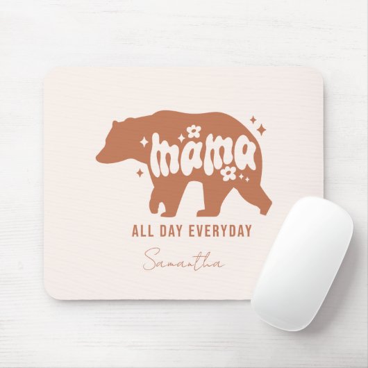 Mama Bear Mousepad (Mit Mouse)