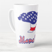 Mama Bear - Mütter für Bildung Milchtasse (Linke Ecke)
