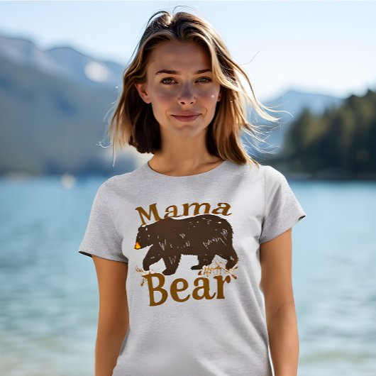 Mama Bear - Muttertag im Retro-Stil T-Shirt