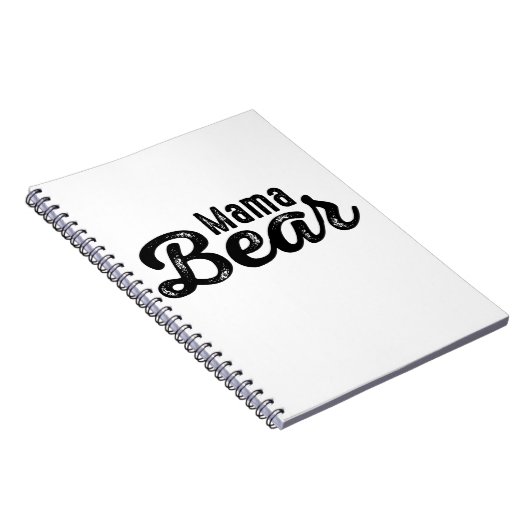 Mama Bear Notizblock (Rechte Seite)