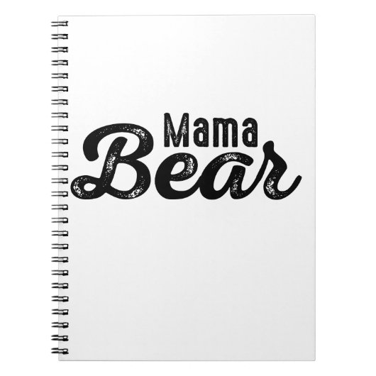 Mama Bear Notizblock (Vorderseite)