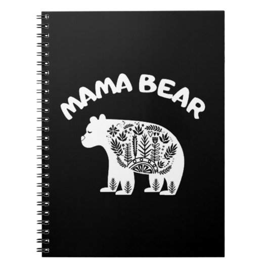 Mama Bear Notizblock (Vorderseite)