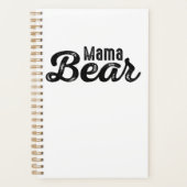 Mama Bear Planer (Vorderseite)