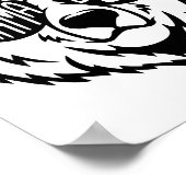 Mama Bear Png JPG Pdf Files, Mama Baby Bear Poster (Ecke)