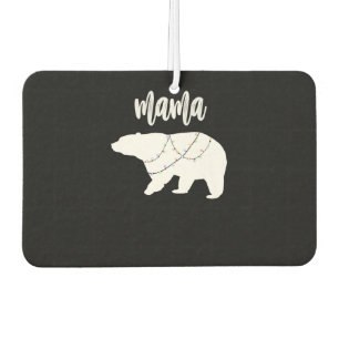 Mama Bear Polar Bärenkette Weihnachten Autolufterfrischer