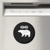 Mama Bear Polar Bärenkette Weihnachten Magnet (In Situ (Geschirrspüler))