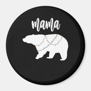 Mama Bear Polar Bärenkette Weihnachten Magnet