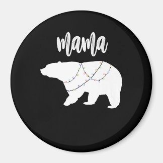 Mama Bear Polar Bärenkette Weihnachten Magnet