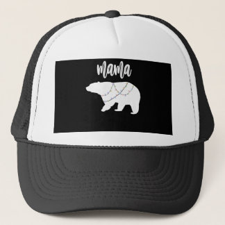 Mama Bear Polar Bärenkette Weihnachten Truckerkappe