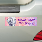 Mama Bear Polar Bear Autoaufkleber (Auf Auto)
