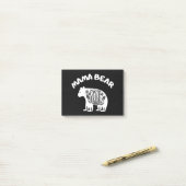 Mama Bear Post-it Klebezettel (Auf Schreibtisch)