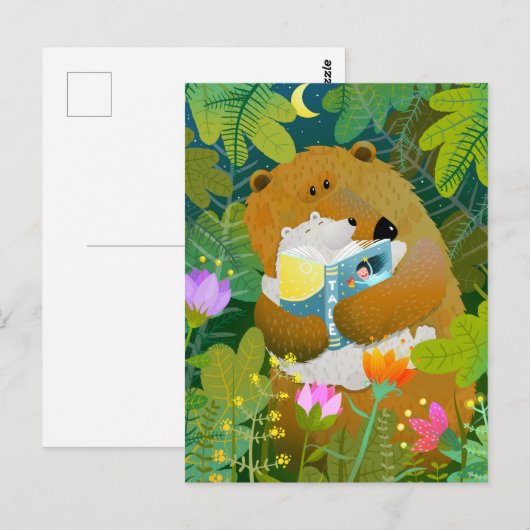 Mama Bear Postcard Postkarte (Vorne/Hinten)