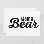 Mama Bear Postkarte (Vorne/Hinten)