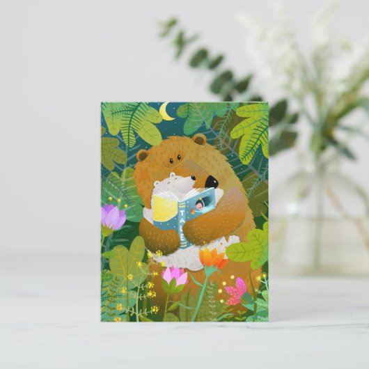 Mama Bear Postkarte (Stehend Vorderseite)