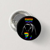 Mama Bear Pride Button (Vorne & Hinten)
