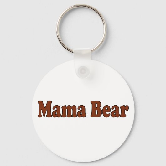 Mama Bear Schlüsselanhänger (Vorderseite)