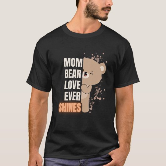 Mama Bear Shirt Cute Graphic Design (Vorderseite)