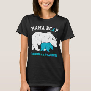 Mama Bear SKLERODERMIE-Bewusstsein T-Shirt