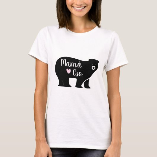 Mama Bear Spanischer T - Shirt (Vorderseite)