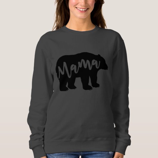 Mama Bear Sweatshirt (Vorderseite)