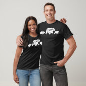 Mama Bear T mit Two Cubs Mütter Day Mama T-Shirt (Unisex)