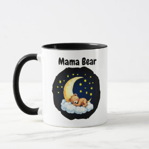 Mama Bear Tasse - Personalisierter Name des Babys 