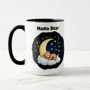 Mama Bear Tasse - Personalisierter Name des Babys 