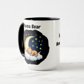 Mama Bear Tasse - Personalisierter Name des Babys (Vorderseite Links)