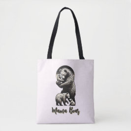 Mama Bear Tote Bag Tasche