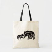 Mama Bear Tote Bag Tragetasche (Vorne)