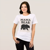MAMA BEAR Tri-Blend SHIRT (Vorderseite voll)