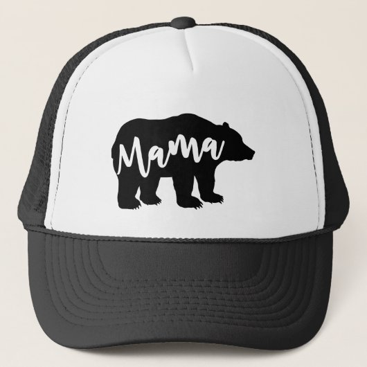 Mama Bear Trucker Hat Truckerkappe (Vorderseite)
