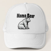 Mama Bear Truckerkappe (Vorderseite)