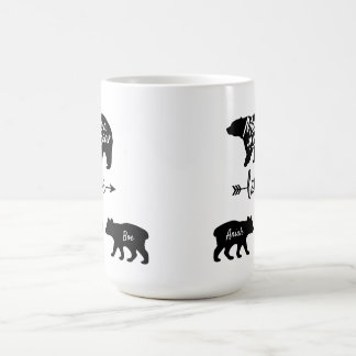 Mama Bear und Cubs Tasse