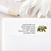 Mama bear - Wählen Sie die Hintergrundfarbe (Insitu)