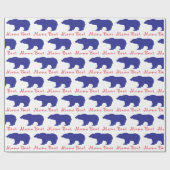 Mama Bears - Geschenkpapier (Flach)