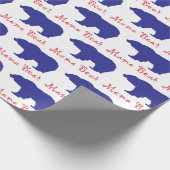 Mama Bears - Geschenkpapier (Ecke)