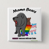 Mama Bears Niemand verrät mit unseren Cubs Button (Vorderseite)