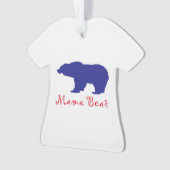 Mama Bears Ornament (Vorderseite)