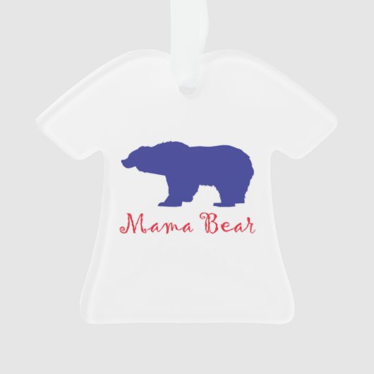 Mama Bears Ornament (Vorderseite)