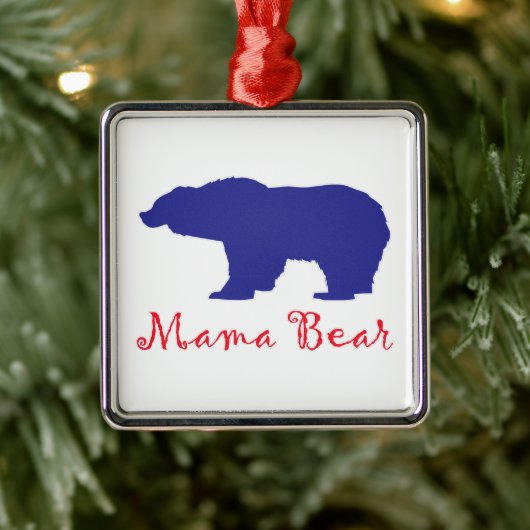 Mama Bears Ornament Aus Metall (Baum)