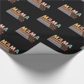 Mama Beautiful Fearless Lovely Brave Strong Geschenkpapier (Ecke)