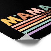 Mama Beautiful Fearless Lovely Brave Strong Poster (Ecke)