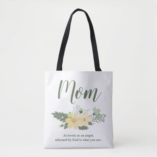 Mama Beauty Blumenangebot Tasche (Vorderseite)