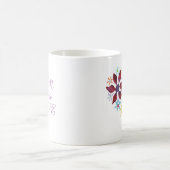Mama bedeutet Liebe (Text hinten) Kaffeetasse (Mittel)