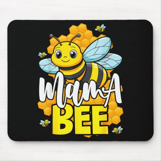 Mama Bee Family Bee First Bee Day Outfits  Mousepad (Vorne)